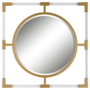 UTTERMOST BALKAN SMALL MIRROR, GOLD 09884 kingston