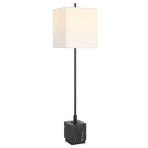 UTTERMOST ESCORT BUFFET LAMP, BLACK 30155-1 thunder bay