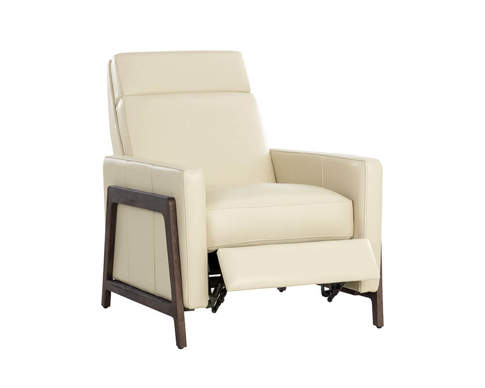 SUNPAN Brandon Recliner - Astoria Cream Leather 107539 toronto