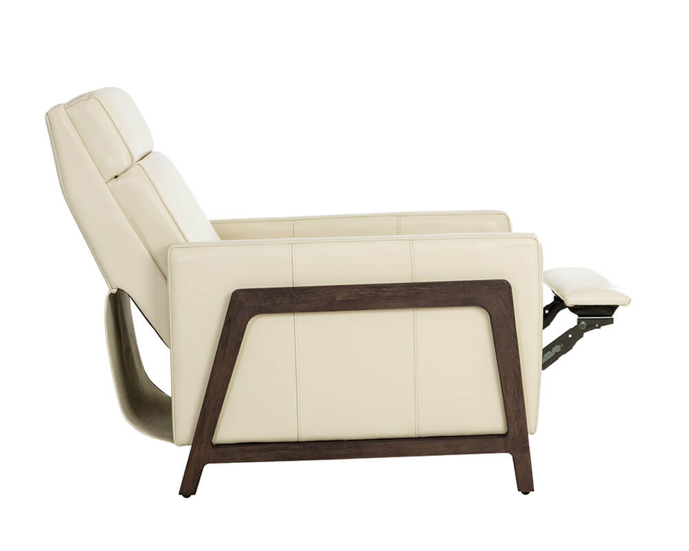 SUNPAN Brandon Recliner - Astoria Cream Leather 107539 toronto