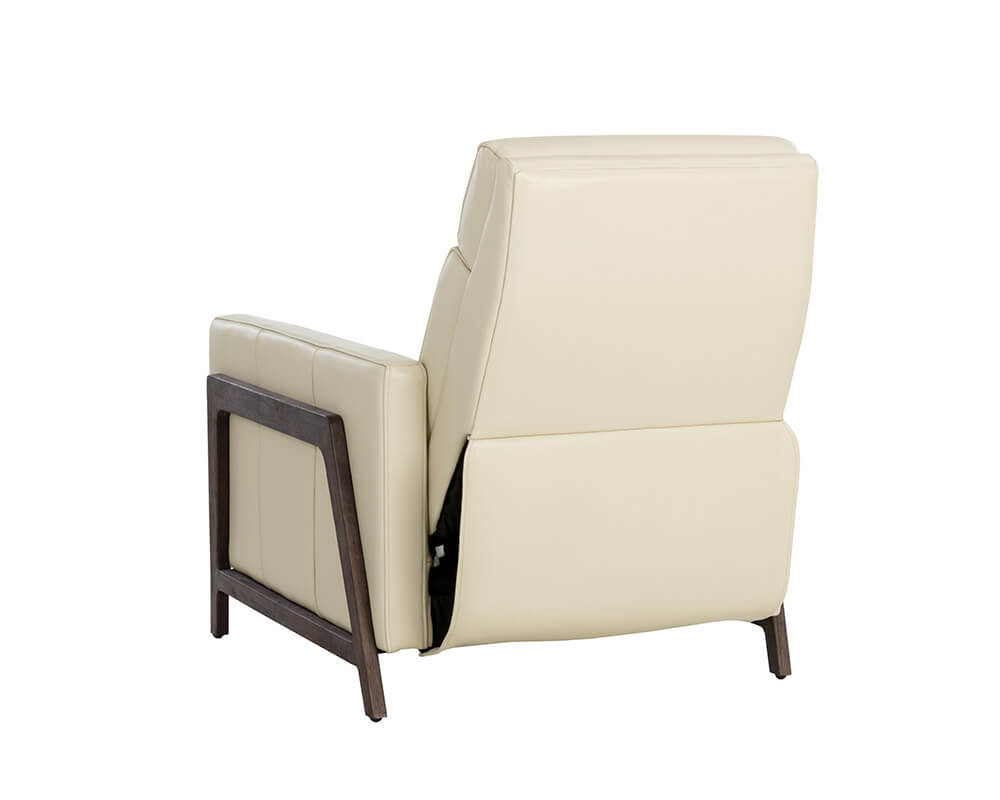 SUNPAN Brandon Recliner - Astoria Cream Leather 107539 toronto