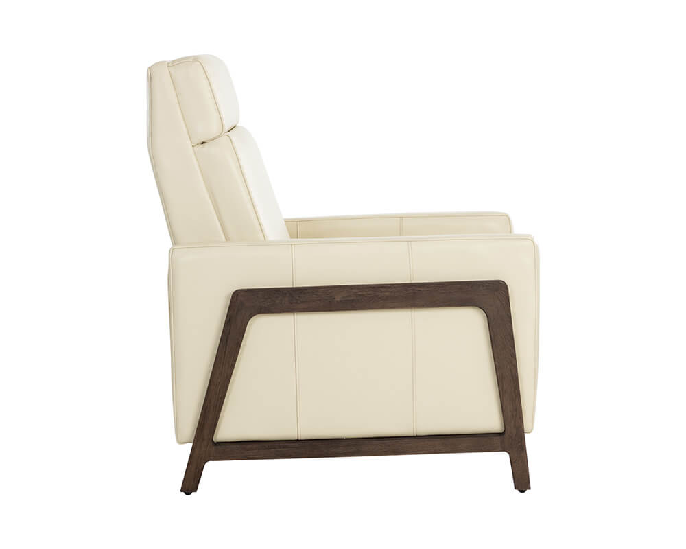 SUNPAN Brandon Recliner - Astoria Cream Leather 107539 toronto