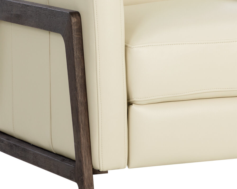 SUNPAN Brandon Recliner - Astoria Cream Leather 107539 toronto