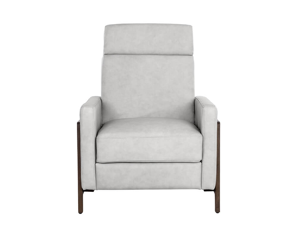 SUNPAN Brandon Recliner - Saloon Light Grey Leather 107540 montreal