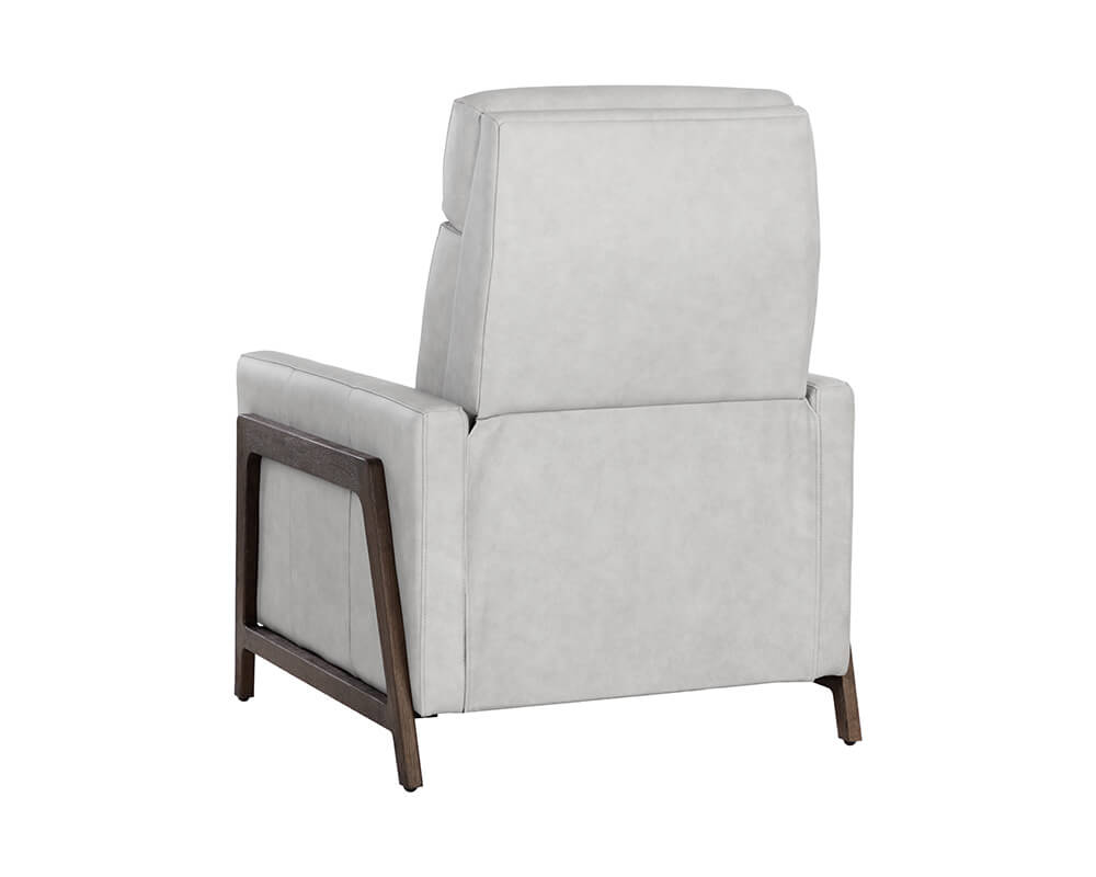 SUNPAN Brandon Recliner - Saloon Light Grey Leather 107540 montreal