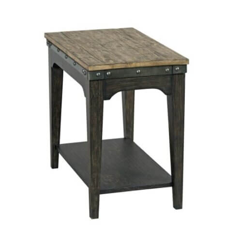 KINCAID PLANK ROAD ARTISANS CHAIRSIDE TABLE CHARCOAL 706-916C ottawa