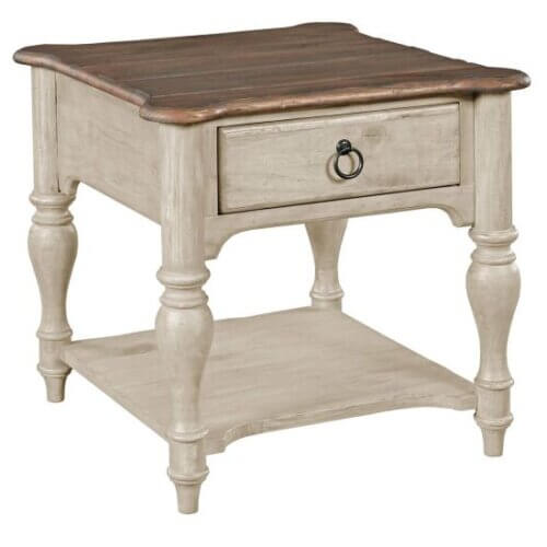KINCAID WEATHERFORD - CORNSILK END TABLE 75-021 woodbridge