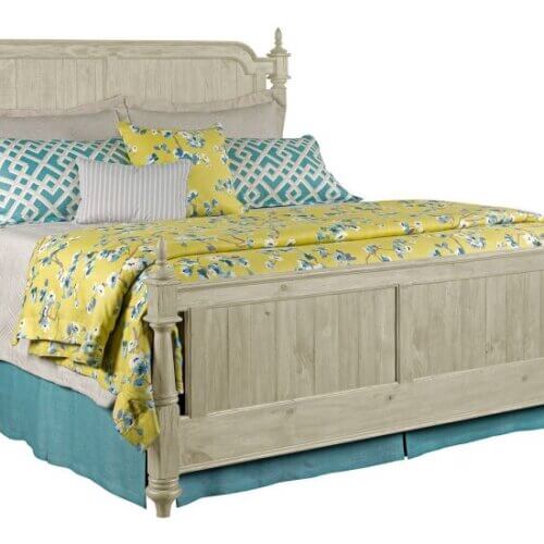 KINCAID WEATHERFORD CORNSILK WESTLAND KING BED 75-136P barrie