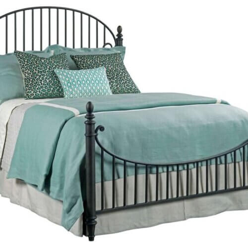 KINCAID WEATHERFORD CORNSILK CATLINS KING METAL BED 75-126P huntsville