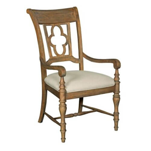 KINCAID WEATHERFORD HEATHER ARM CHAIR SET OF TWO 76-062 laval
