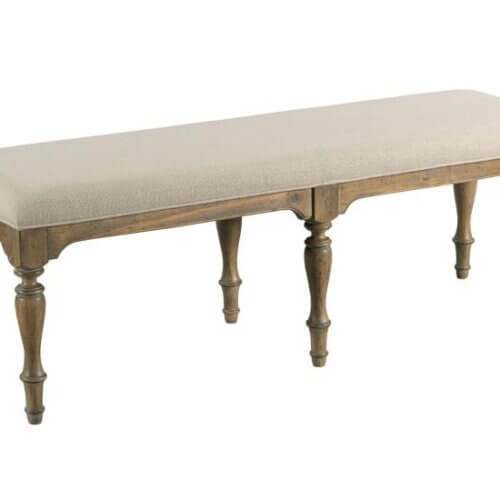 KINCAID WEATHERFORD HEATHER BELMONT DINING BENCH 76-068 niagara