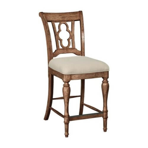 KINCAID WEATHERFORD HEATHER KENDAL COUNTER HEIGHT SIDE CHAIR SET OF TWO 76-069 nobleton