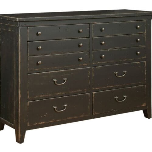 KINCAID MILL HOUSE BAXLEY DRESSER ANVIL FINISH 860-130A vaughan