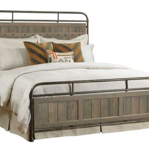 KINCAID MILL HOUSE FOLSOM KING METAL BED 860-397P parkdale