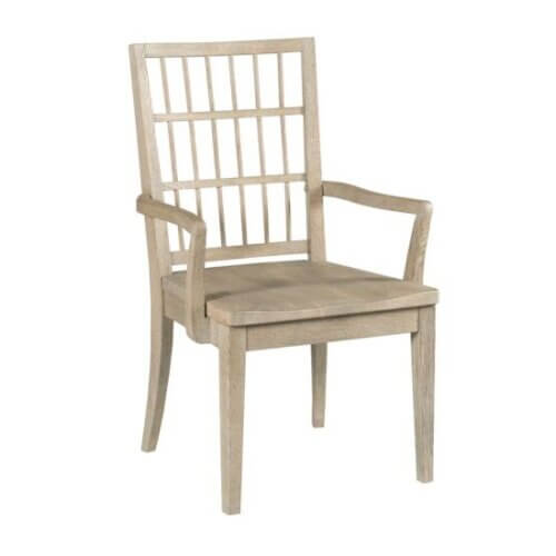 KINCAID SYMMETRY WOOD ARM CHAIR SET OF TWO 939-639 winnipeg