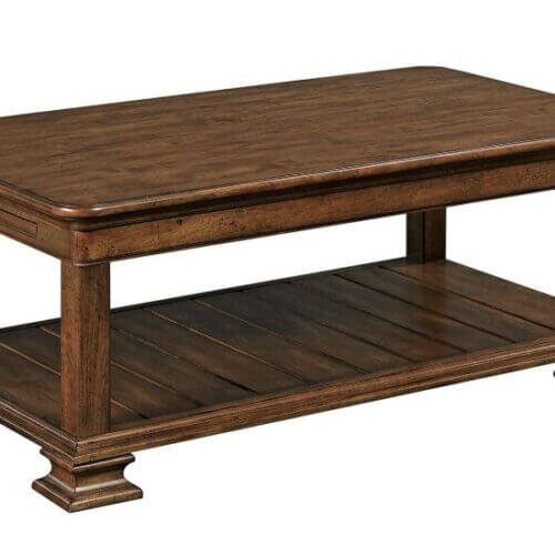 KINCAID PORTOLONE RECTANGULAR COCKTAIL TABLE 95-023 thunder bay