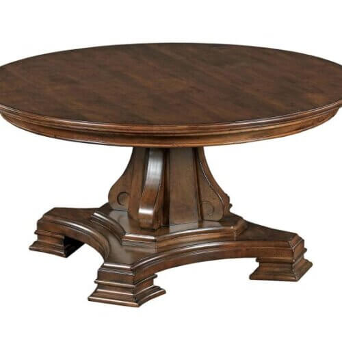 KINCAID PORTOLONE ROUND PEDESTAL COCKTAIL TABLE 95-027P orilla