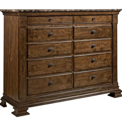 KINCIAD PORTOLONE BUREAU WITH MARBLE TOP 95-161M laval