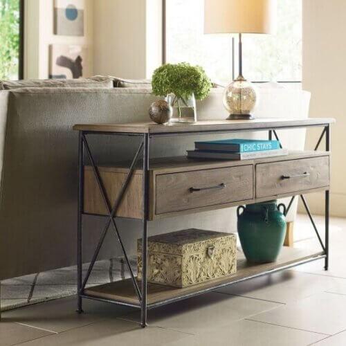 KINCAID MODERN FORGE SOFA TABLE 944-925 trenton
