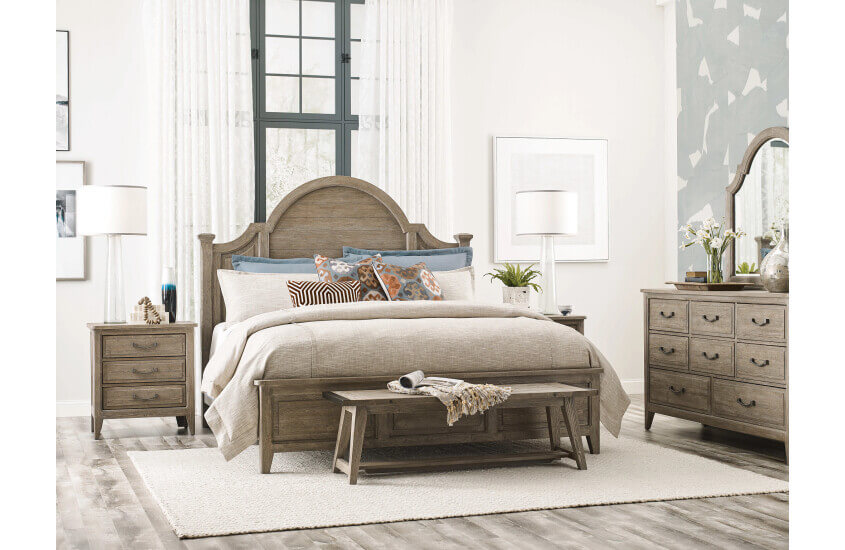 KINCAID URBAN COTTAGE ALLEGHENY KING PANEL BED 025-306P newmarket