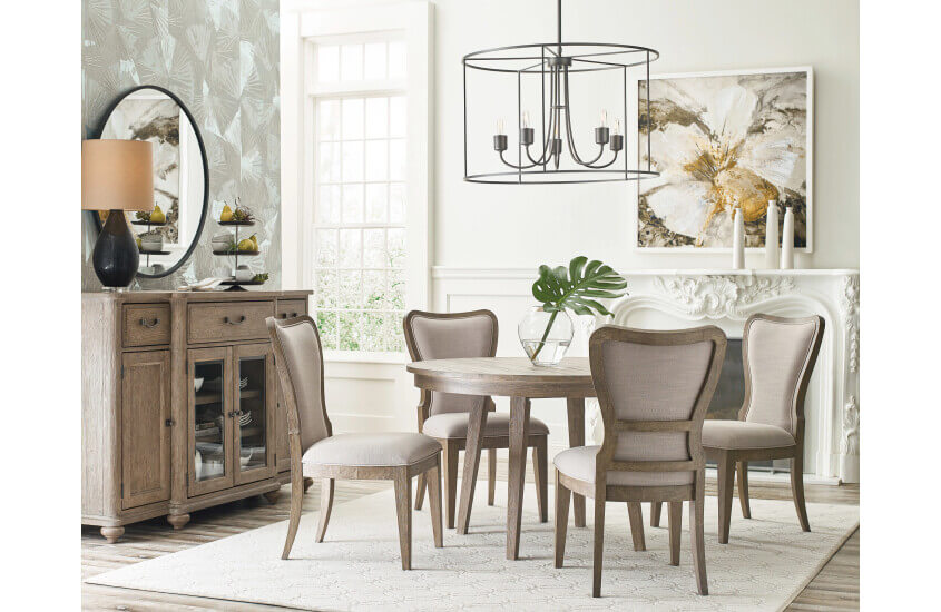 KINCAID URBAN COTTAGE HAZELTON ROUND DINING TABLE 025-702 markham
