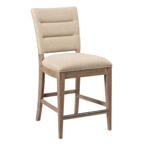 KINCAID MODERN FORGE EMORY COUNTER HEIGHT CHAIR SET OF TWO 944-690 bracebridge