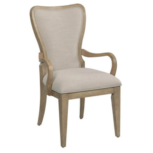 KINCAID URBAN COTTAGE MERRITT UPHOLSTERED ARM CHAIR SET OF TWO 025-639 peterborough