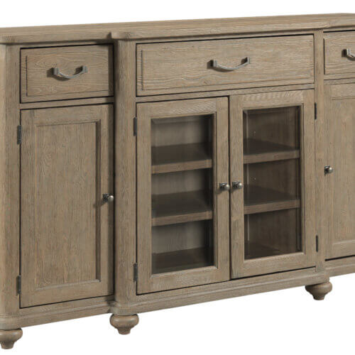 KINCAID URBAN COTTAGE WALLACE BREAKFRONT BUFFET 025-857 kelowna