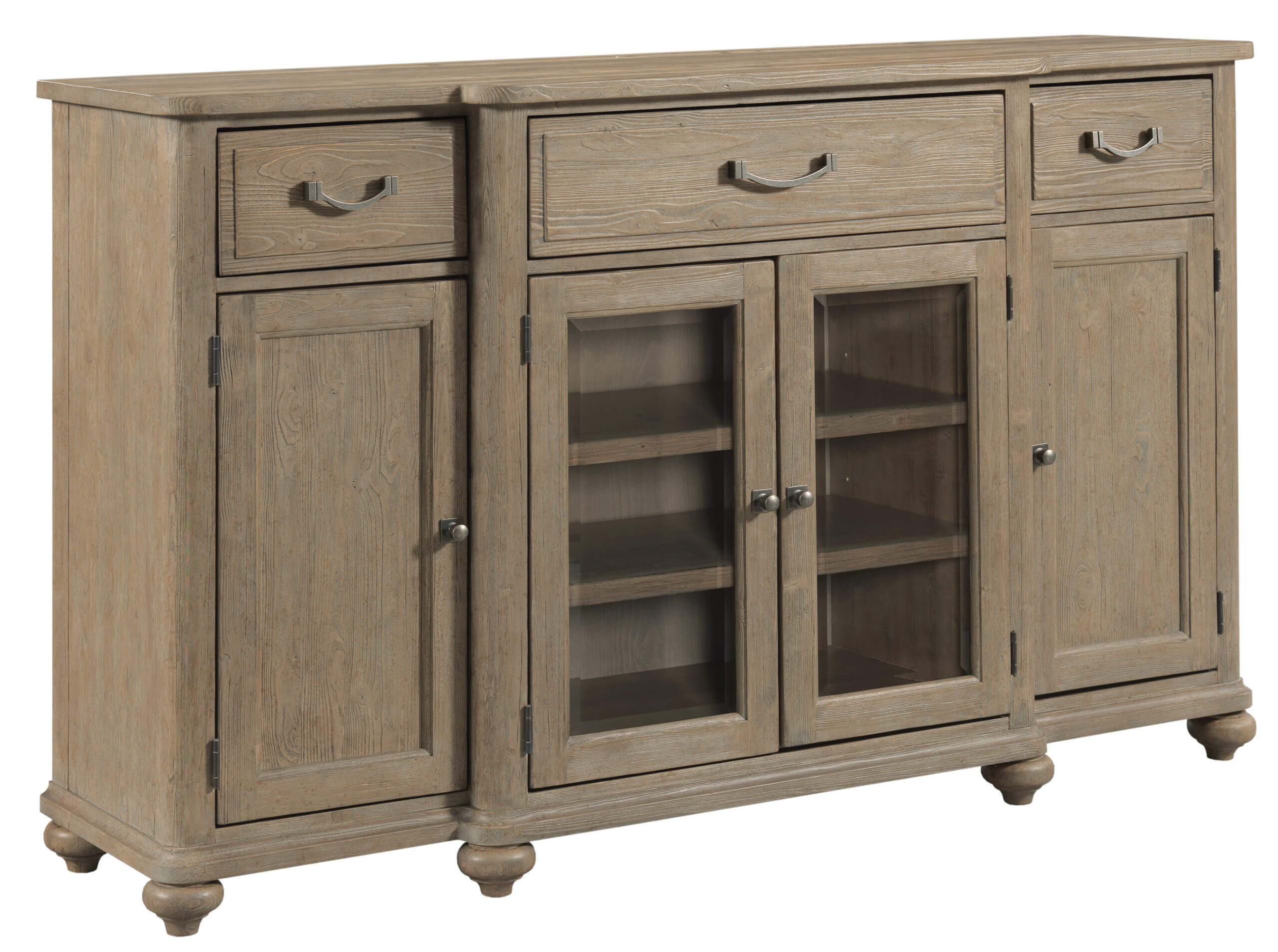 KINCAID URBAN COTTAGE WALLACE BREAKFRONT BUFFET 025-857 kelowna