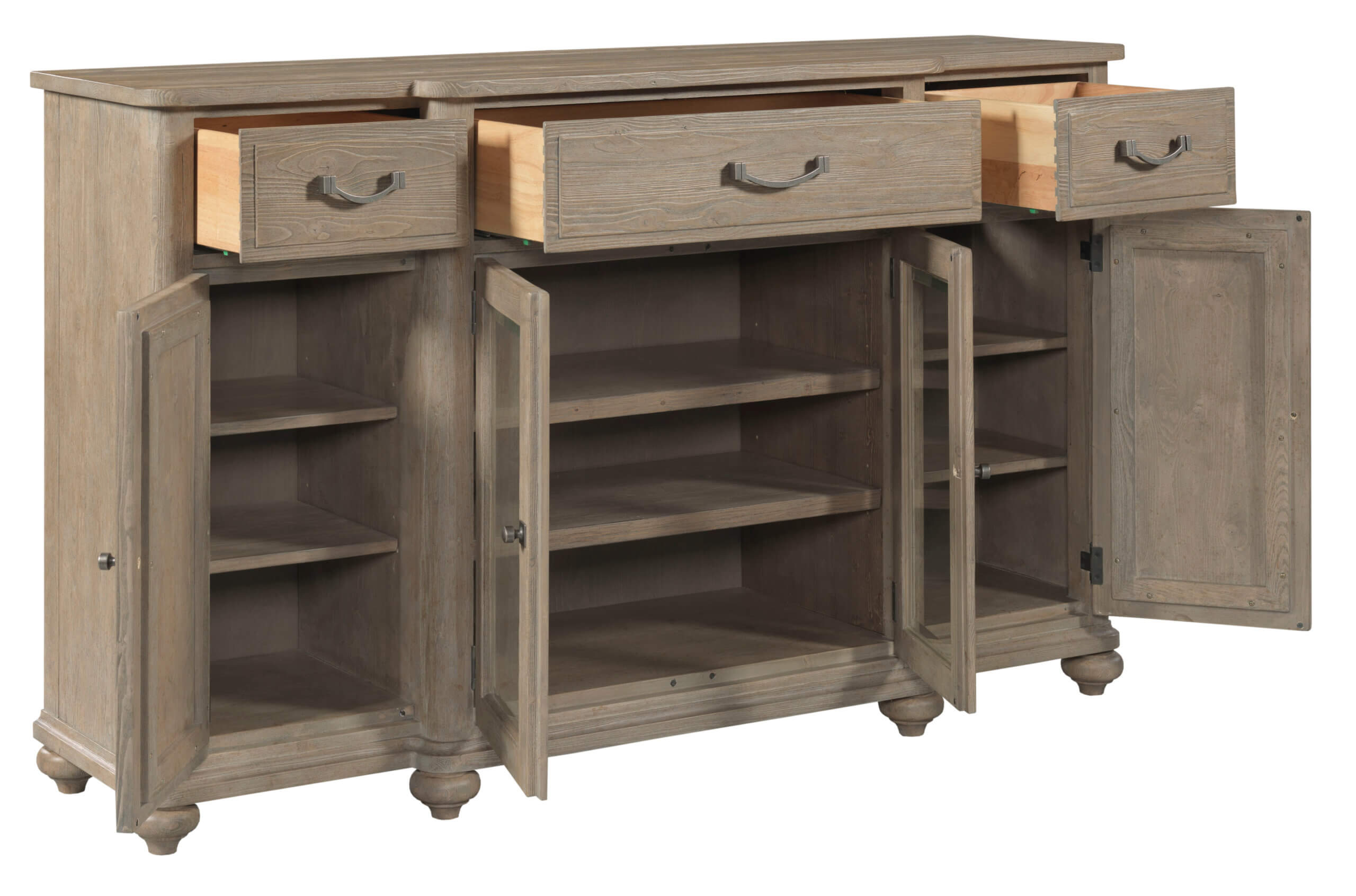 KINCAID URBAN COTTAGE WALLACE BREAKFRONT BUFFET 025-857 kelowna