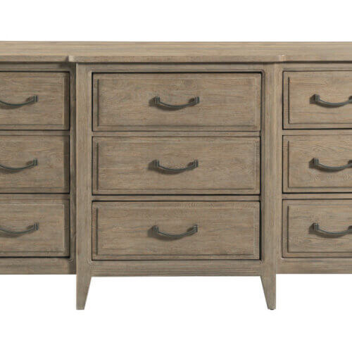 KINCAID URBAN COTTAGE LEWISTON NINE DRAWER DRESSER 025-131 barrie