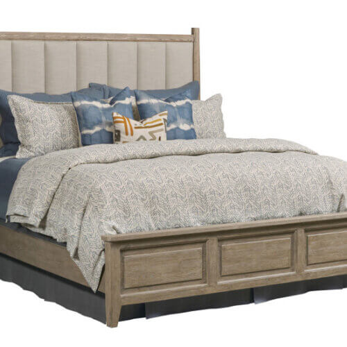 KINCAID URBAN COTTAGE OAKMONT QUEEN UPHOLSTERED PANEL BED 025-313P north york
