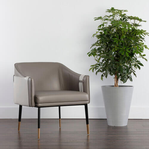 SUNPAN Carter Lounge Chair - Napa Taupe / Napa Stone 106725 toronto