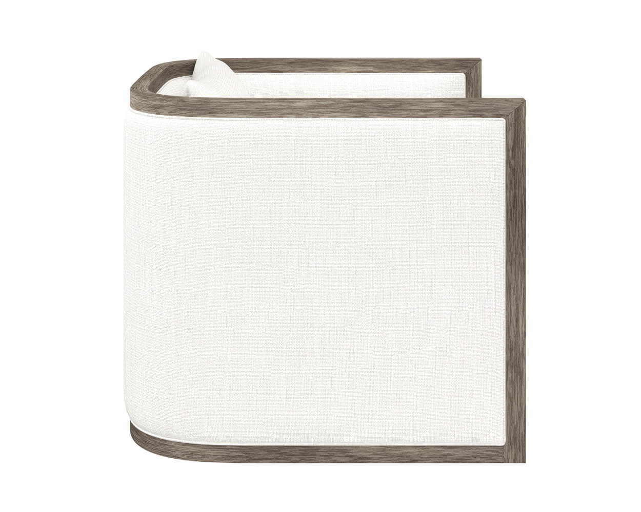 SUNPAN Chloe Lounge Chair - Ash Grey - Linoso Ivory 110534 ottawa