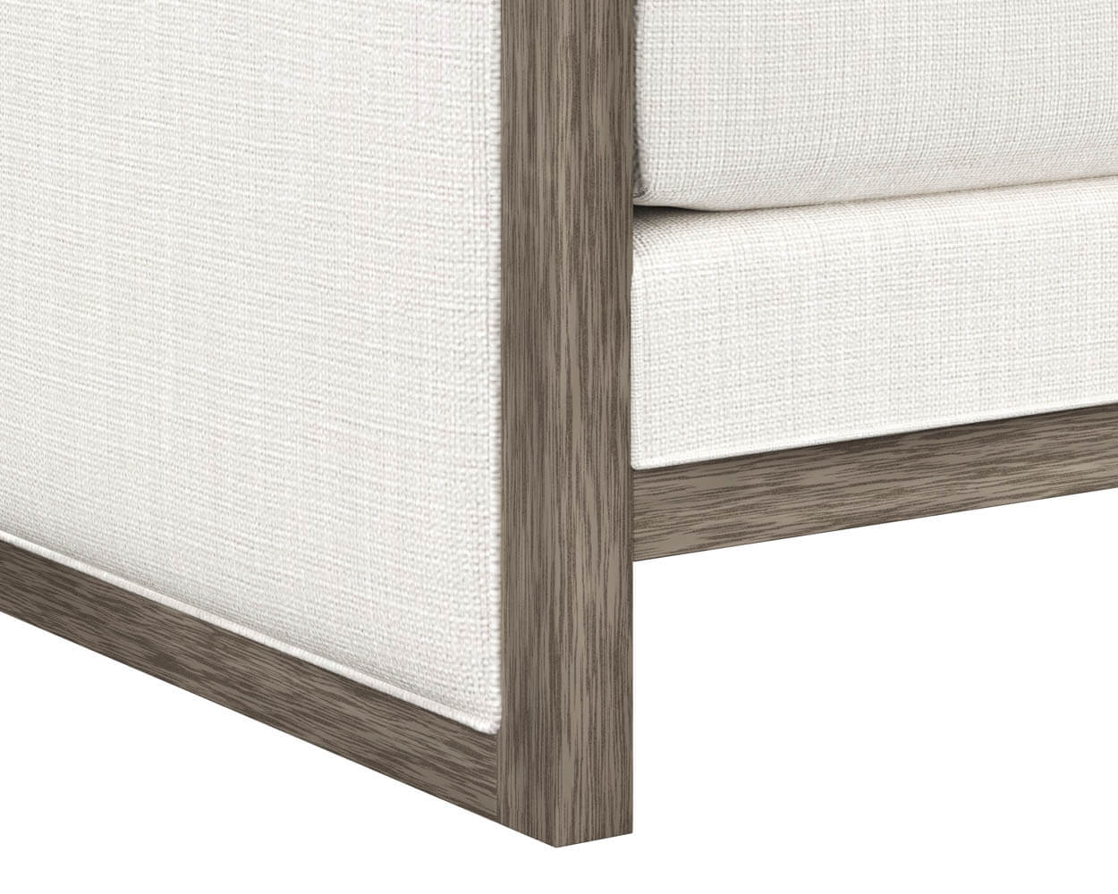 SUNPAN Chloe Lounge Chair - Ash Grey - Linoso Ivory 110534 ottawa