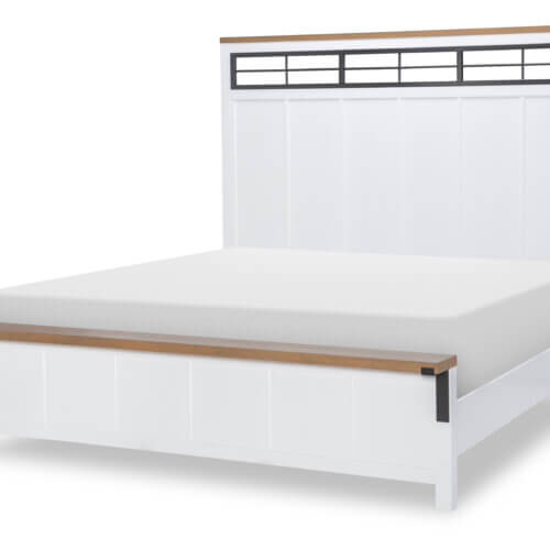 LEGACY FRANKLIN TWO TONE PANEL BED, KING 1561-4206K montreal