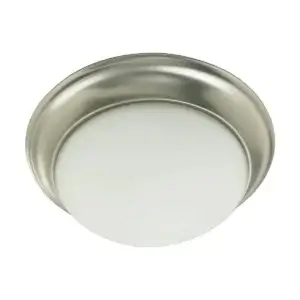 Quorum 11" SATIN OPAL FL MNT-STN 3507-11-65