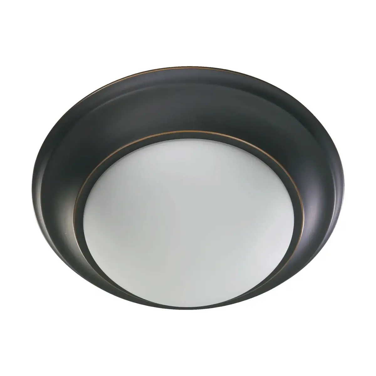 Quorum 14" SATIN OPAL FL MNT -OW 3507-14-95