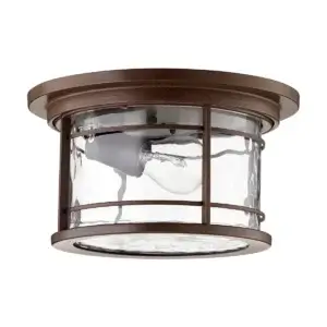 Quorum LARSON 11" CLR CMNT - OB 3916-11186