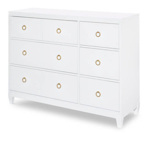 LEGACY SUMMERLAND - WHITE FINISH DRESSER 1160-1200 woodbridge