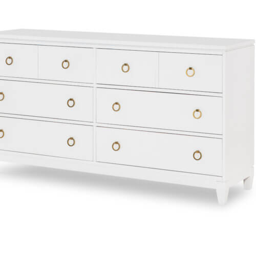 LEGACY SUMMERLAND - WHITE FINISH DRESSER 1160-1201 burlington