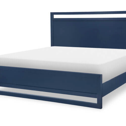 LEGACY SUMMERLAND - BLUE FINISH PANEL BED, KING 1162-4106K kleinburg