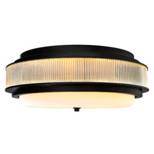 CWI LIGHTING VALDIVIA 5 LIGHT BLACK FLUSH MOUNT 1567C22-5-101 burlington
