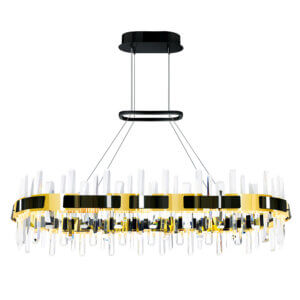 CWI LIGHTING AYA LED INTEGRATED PEARL BLACK CHANDELIER 1592P43-612-RC quebec city