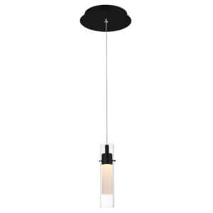 CWI LIGHTING OLINDA LED INTEGRATED BLACK MINI PENDANT 1606P5-1-101 newmarket