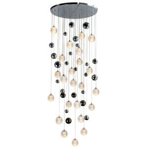 CWI LIGHTING SIENA 23 LIGHT CHROME CHANDELIER 1679P32-23-601 richmond hill