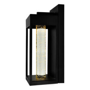 CWI LIGHTING ROCHESTER LED INTEGRATED BLACK OUTDOOR WALL LIGHT 1696W5-1-101-A cornwall