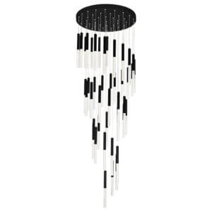 CWI LIGHTING DRAGONSWATCH LED INTEGRATED CHANDELIER WITH BLACK FINISH 1703P32-45-101 kelowna