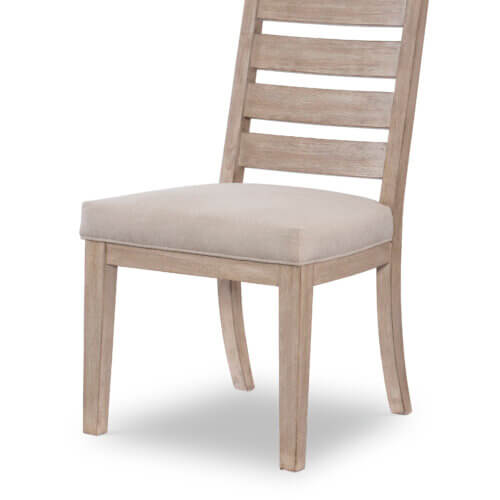 LEGACY WESTWOOD-WEATHERED OAK WOOD BACK SIDE CHAIR SET OF TWO 1732-140 ottawa