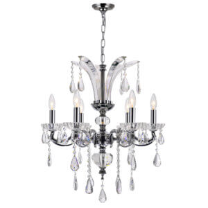 CWI LIGHTING GLORIOUS 6-LIGHT CHANDELIER 2024P24C-6 huntsville